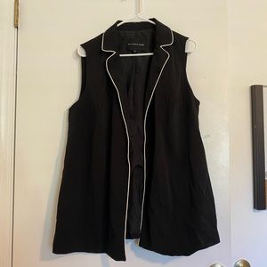 Dressy black vest